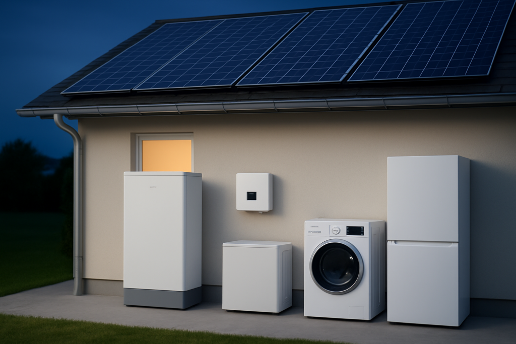 家庭用蓄電池 - 太陽光パネル